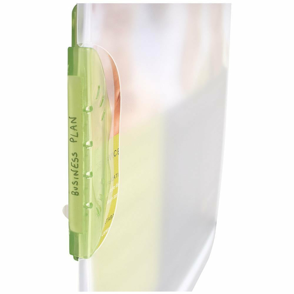Klemmmappe m Clip PP 5farb sort