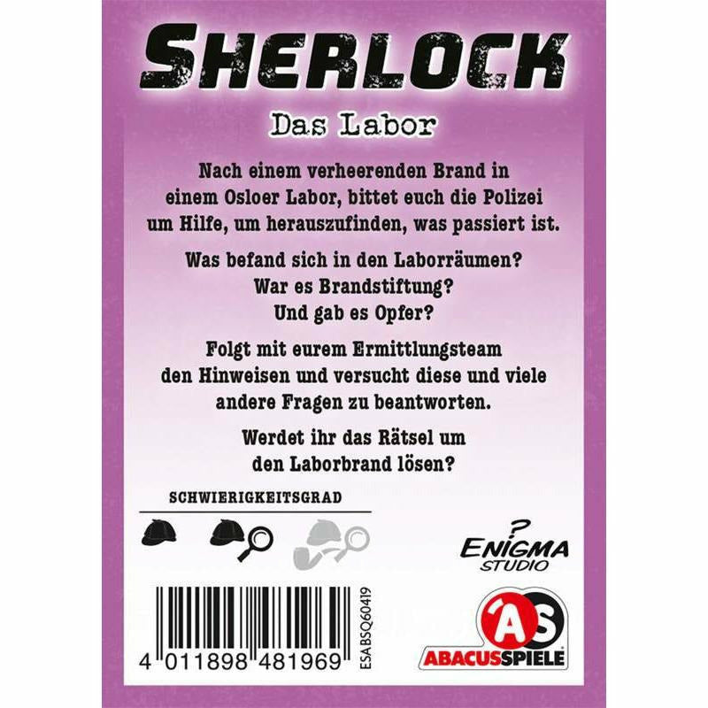 Abacusspiele | Sherlock - Das Labor