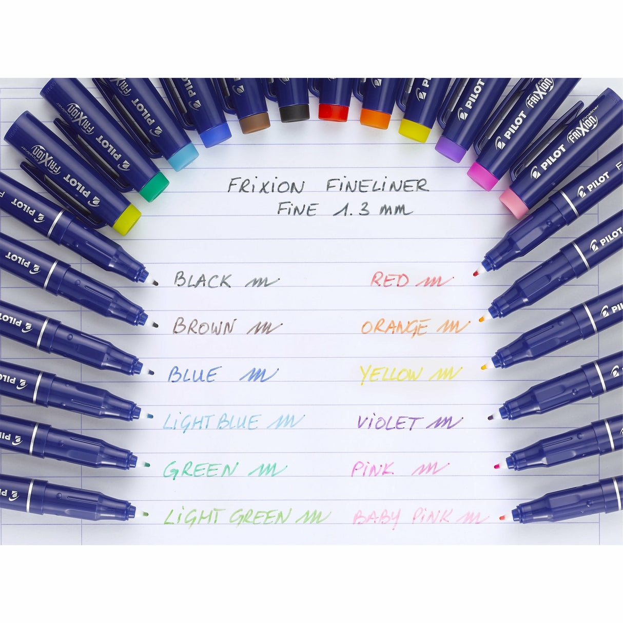 Pilot | FriXion Fineliner | 1,3  (F)