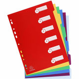 Register A4 PP blanco 6tlg
