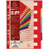 Register A4 PP blanco 6tlg