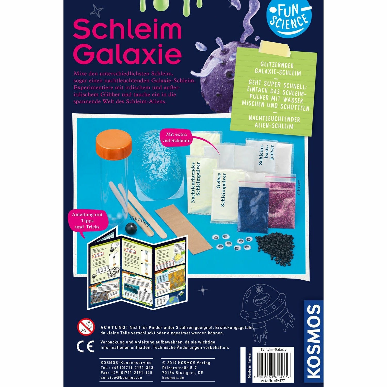 KOSMOS | Fun Science Schleim-Galaxie