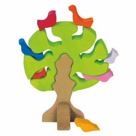 Glückskäfer | Vogelbaum, 9-teilig,  bunt, hell