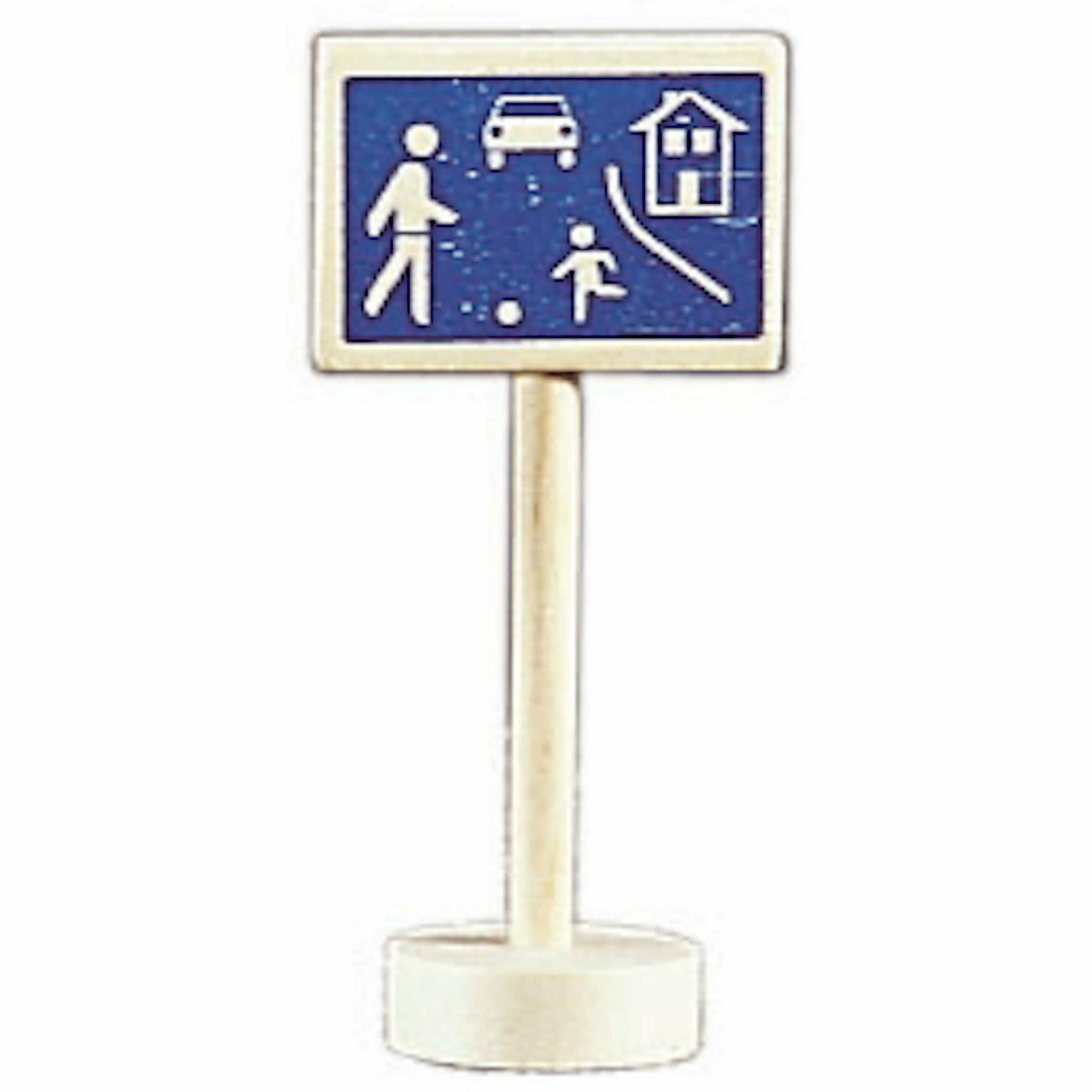 Glückskäfer | Verkehrszeichen verkehrsberuhigter Bereich