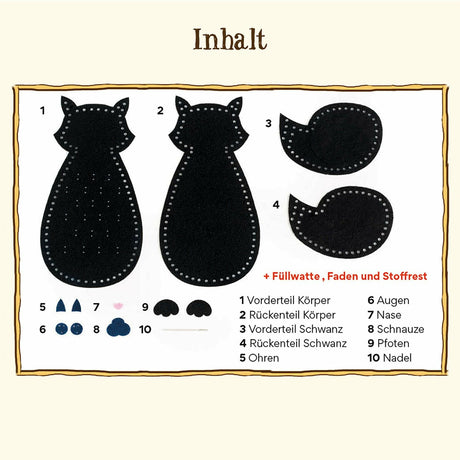 KOSMOS | Die Schule der magischen Tiere - Magischer Nähspaß: Karajan