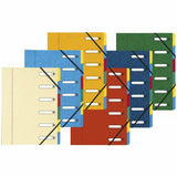 Ordnungsmappe A4 Harmonika 6tlg sort