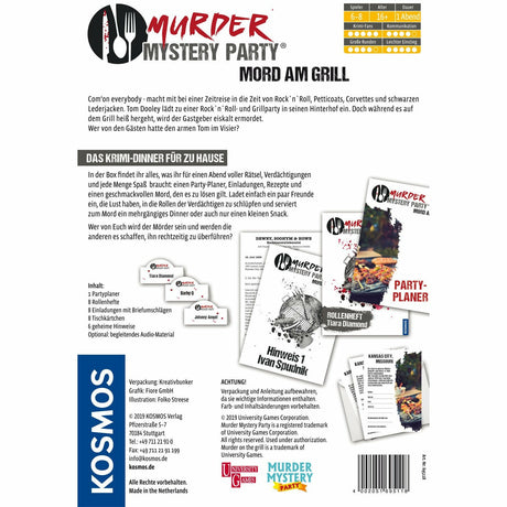 KOSMOS | Murder Mystery Party - Mord am Grill