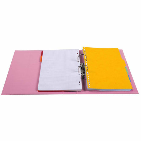 Ordner A4 PVC 70mm rosa