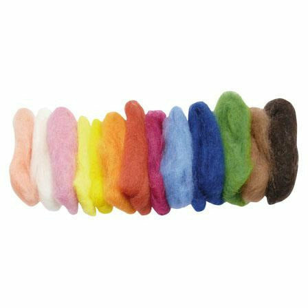 Glückskäfer | Märchenwolle pflanzengefärbt 15 Farben 50 g