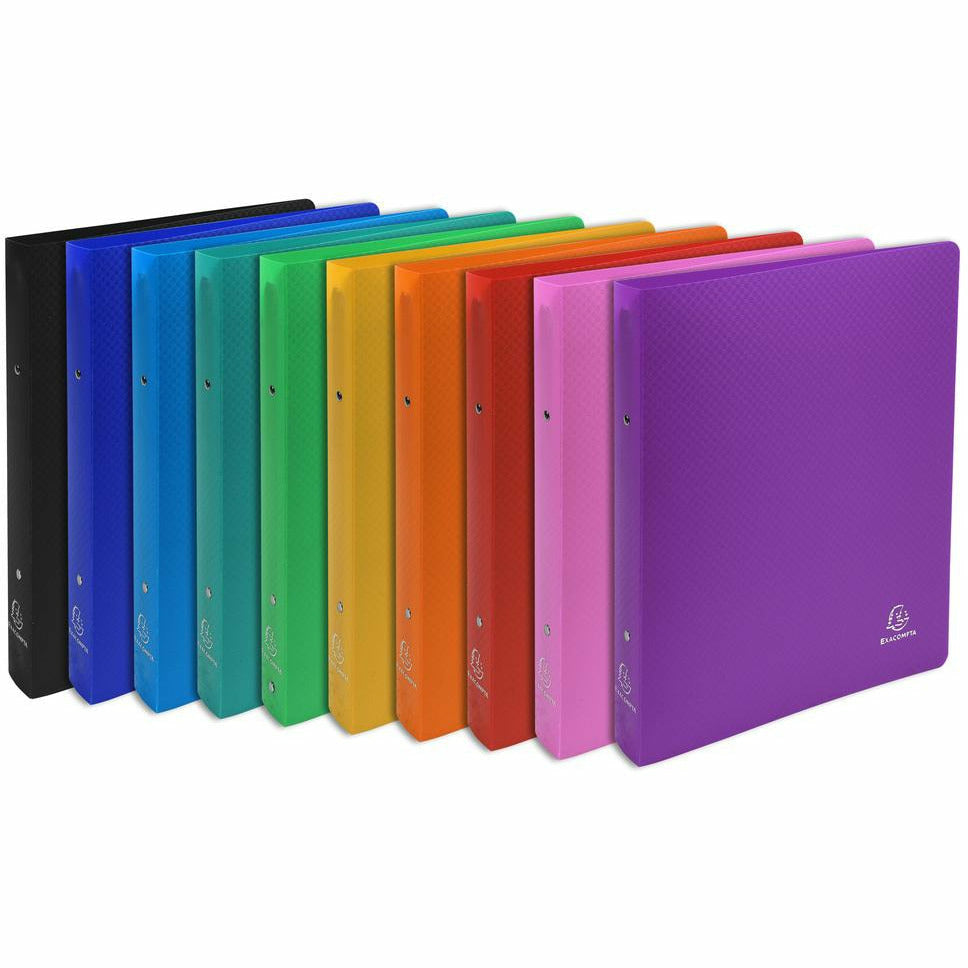 Ringbuch A4+ Opak 2R 30mm 10 Farb sort.