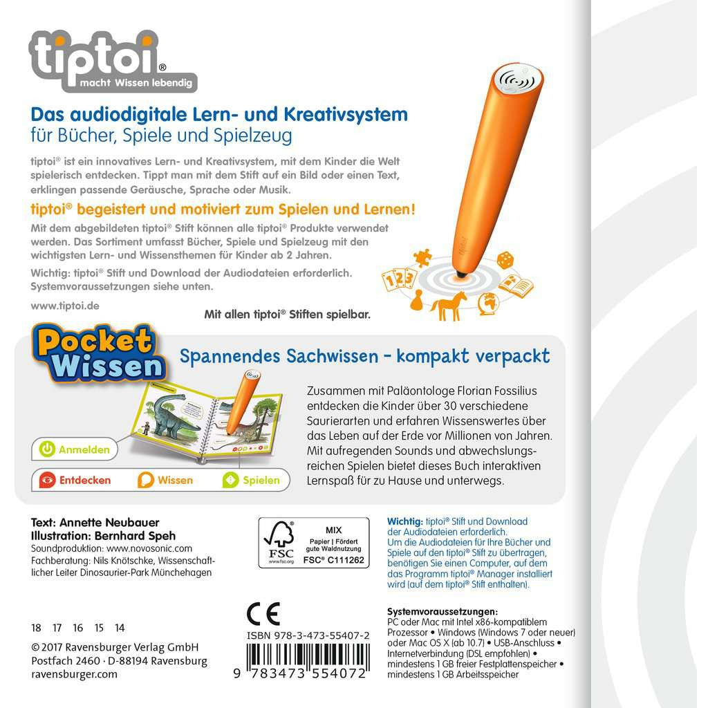 Ravensburger | tiptoi® Dinosaurier