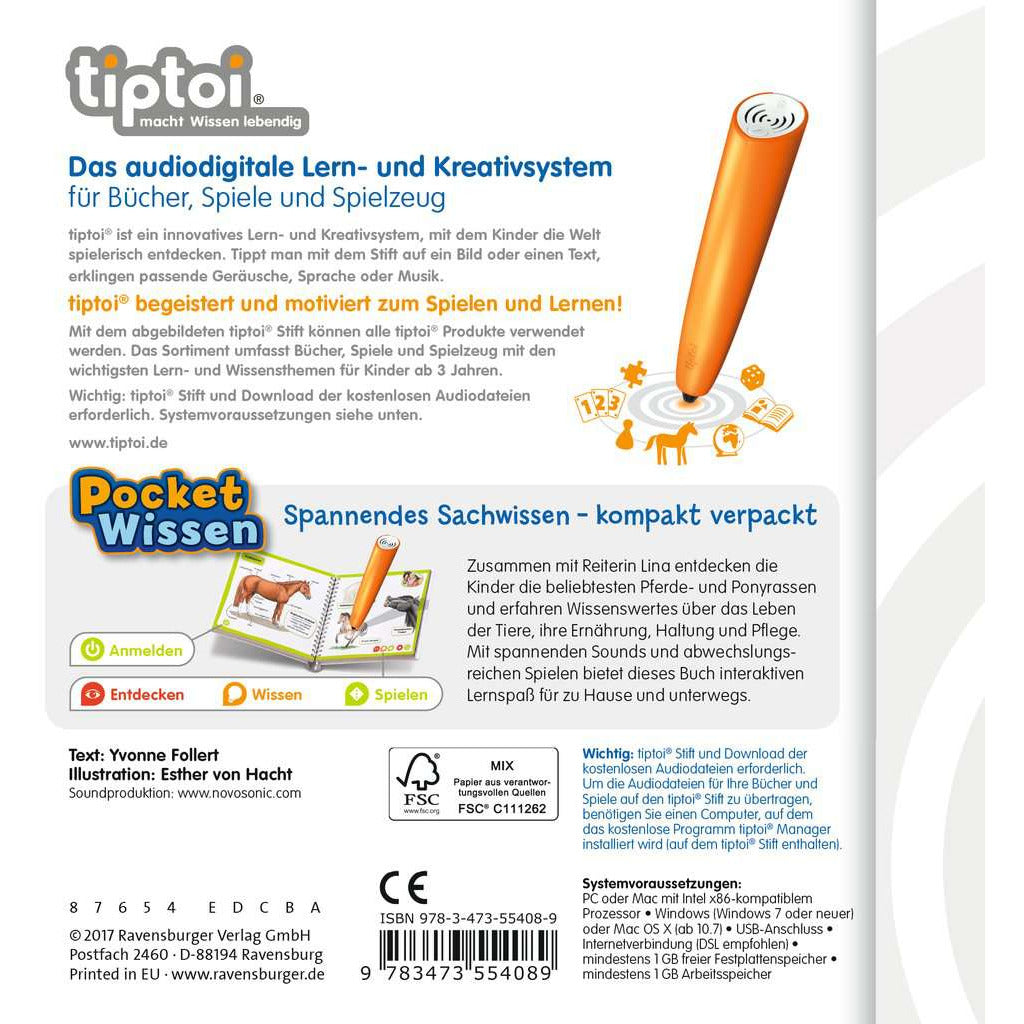 Ravensburger | tiptoi® Pferde und Ponys