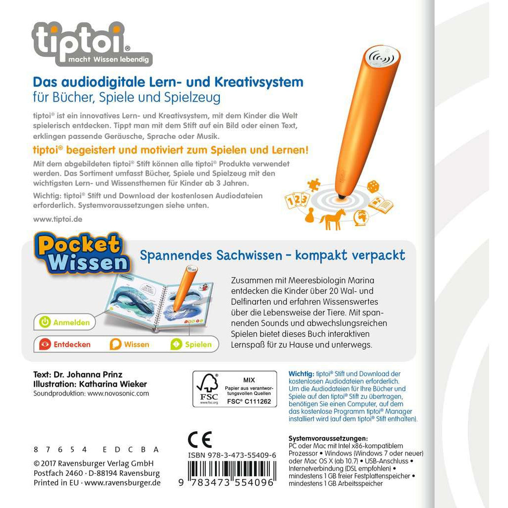 Ravensburger | tiptoi® Wale und Delfine