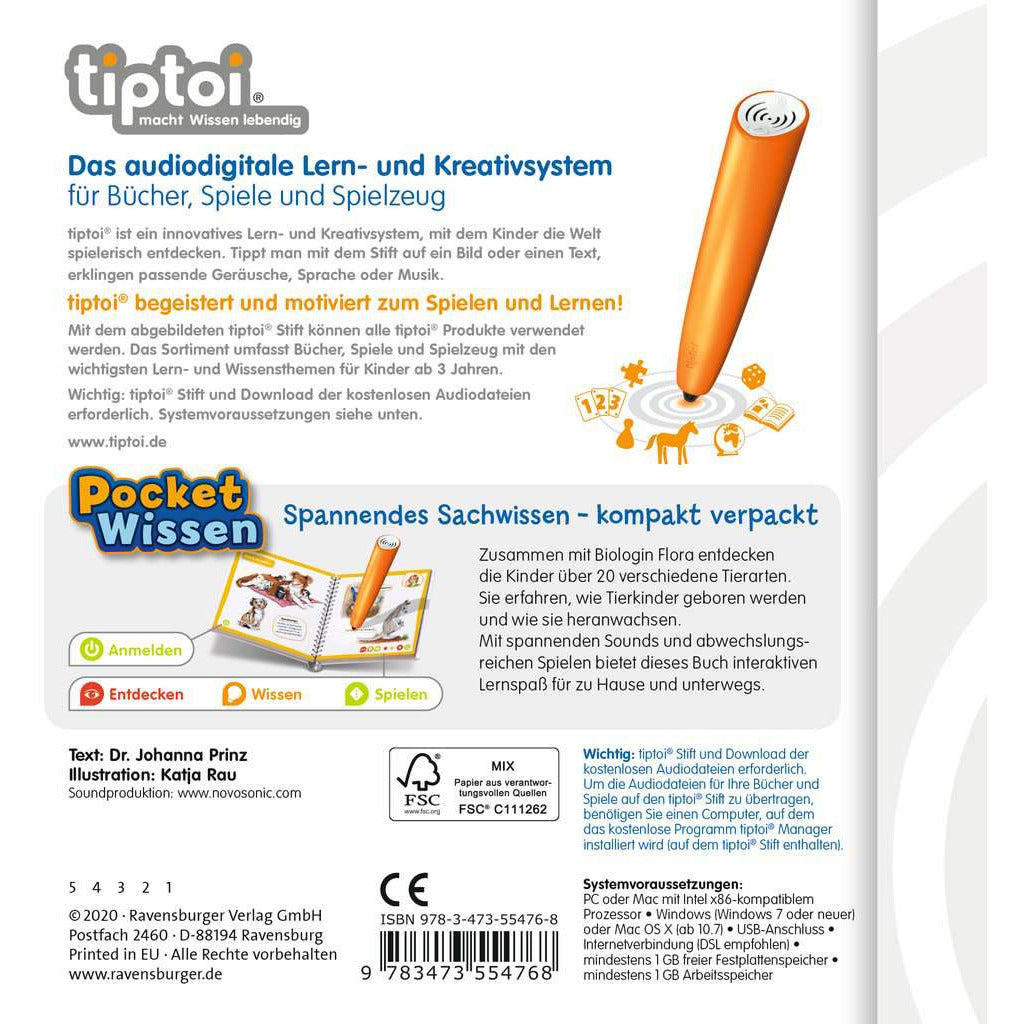 Ravensburger | tiptoi® Tierkinder