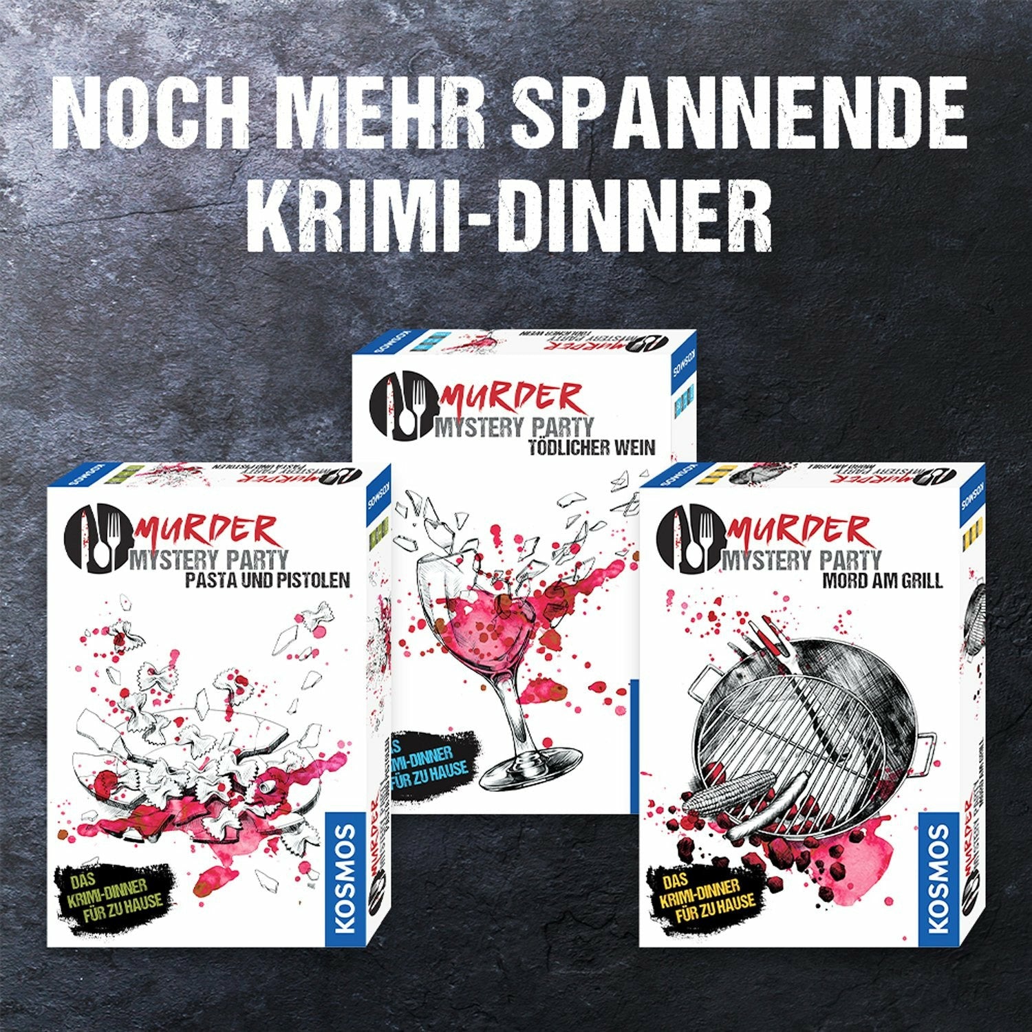 KOSMOS | Murder Mystery Party - Pasta und Pistolen