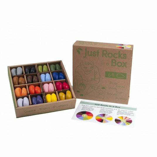 Crayon Rocks | Malsteine | 64er Box | 16 Farben