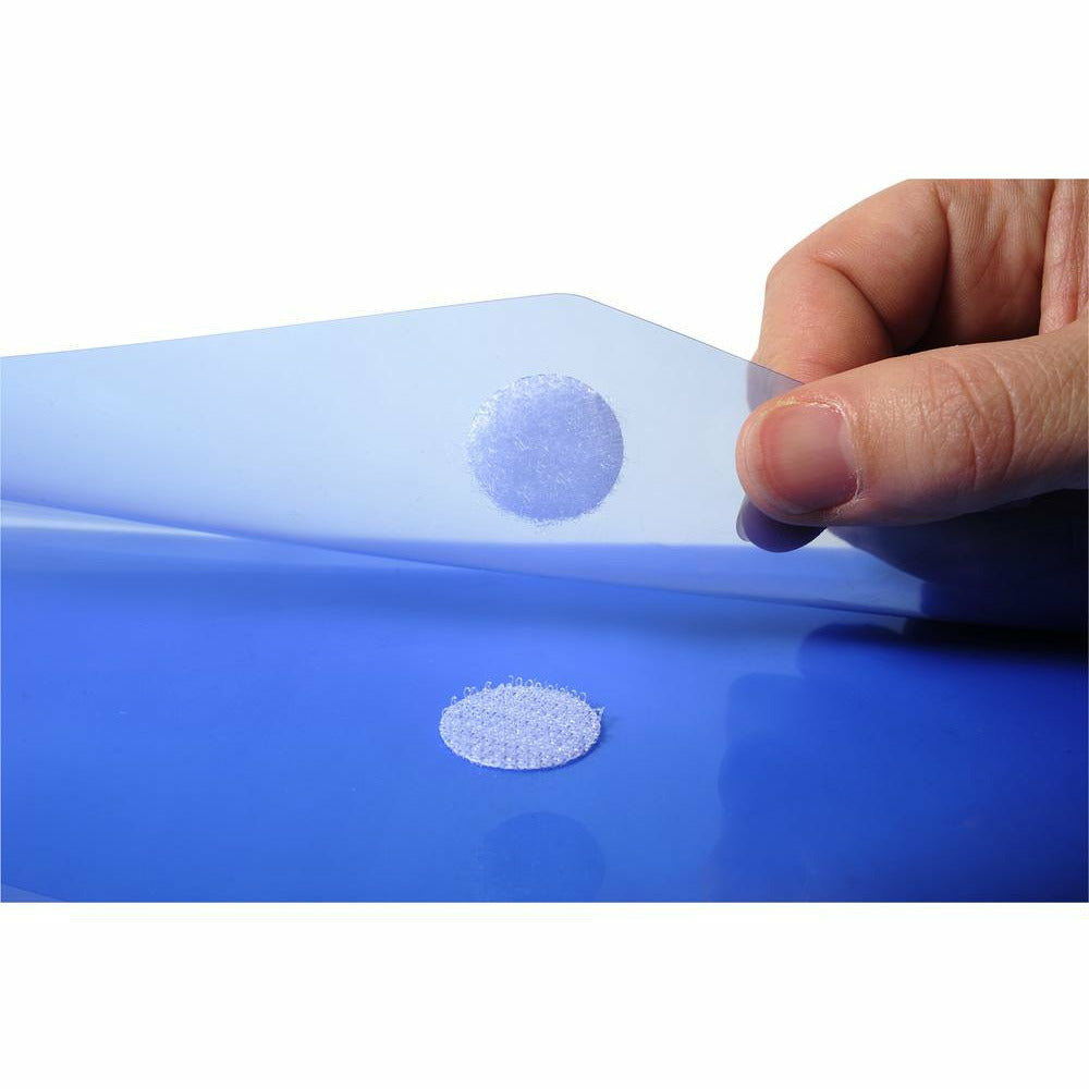 Prospekthülle gel. A4 PP 5St sort