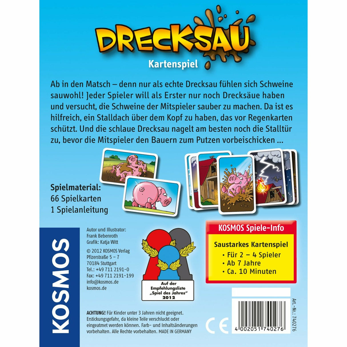 KOSMOS | Kartenspiel Drecksau