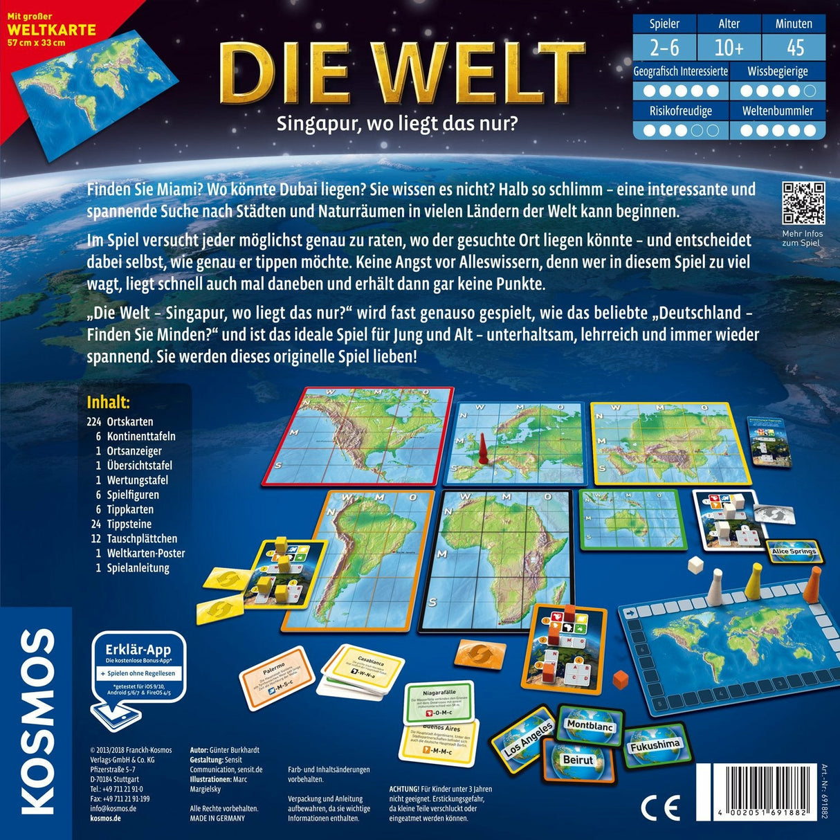 KOSMOS | Die Welt - Singapur, wo liegt das nur?