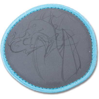 ergobag |  Reflektor-Klettie | Drachen