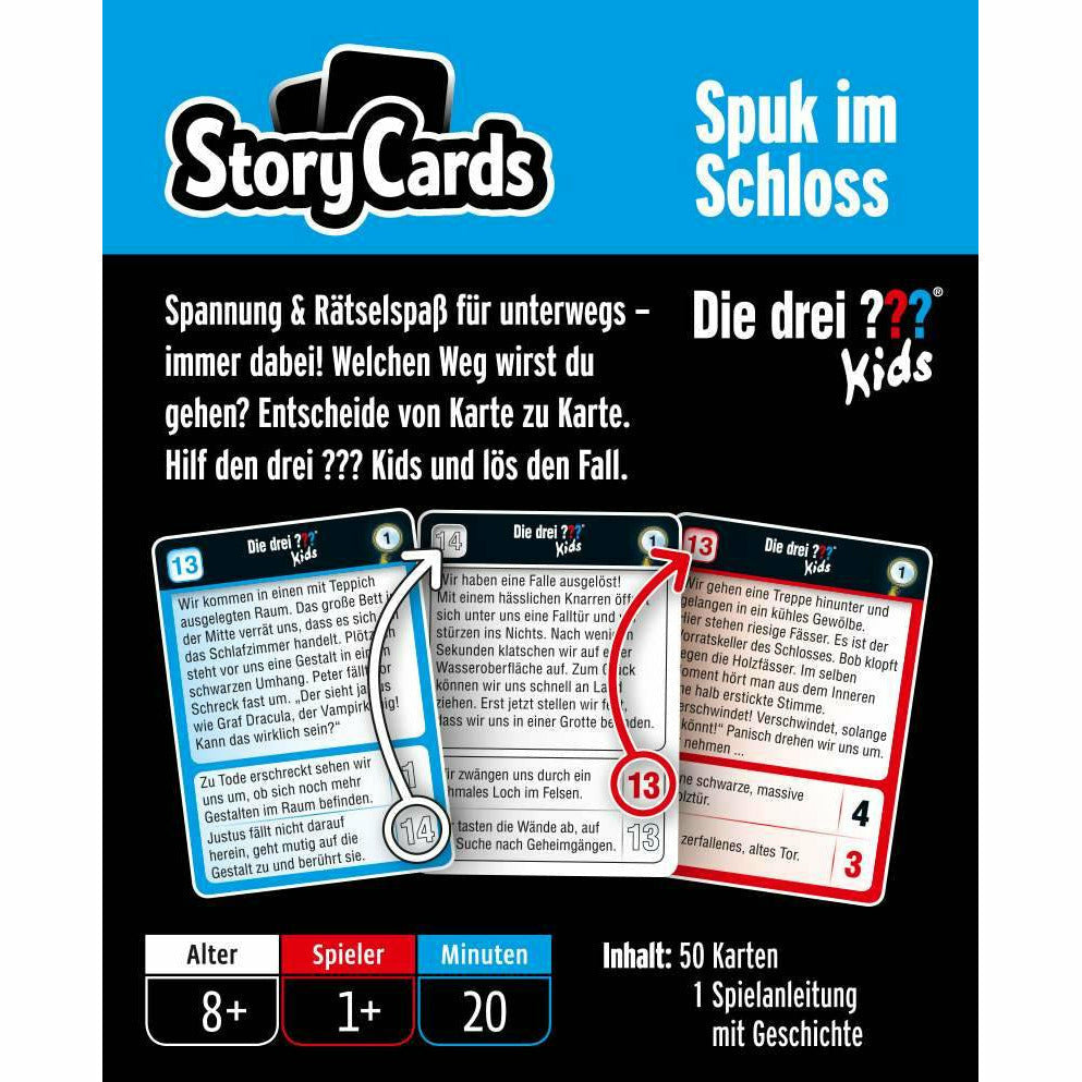 KOSMOS | Story Cards - Die drei ??? Kids Spuk im Schloss
