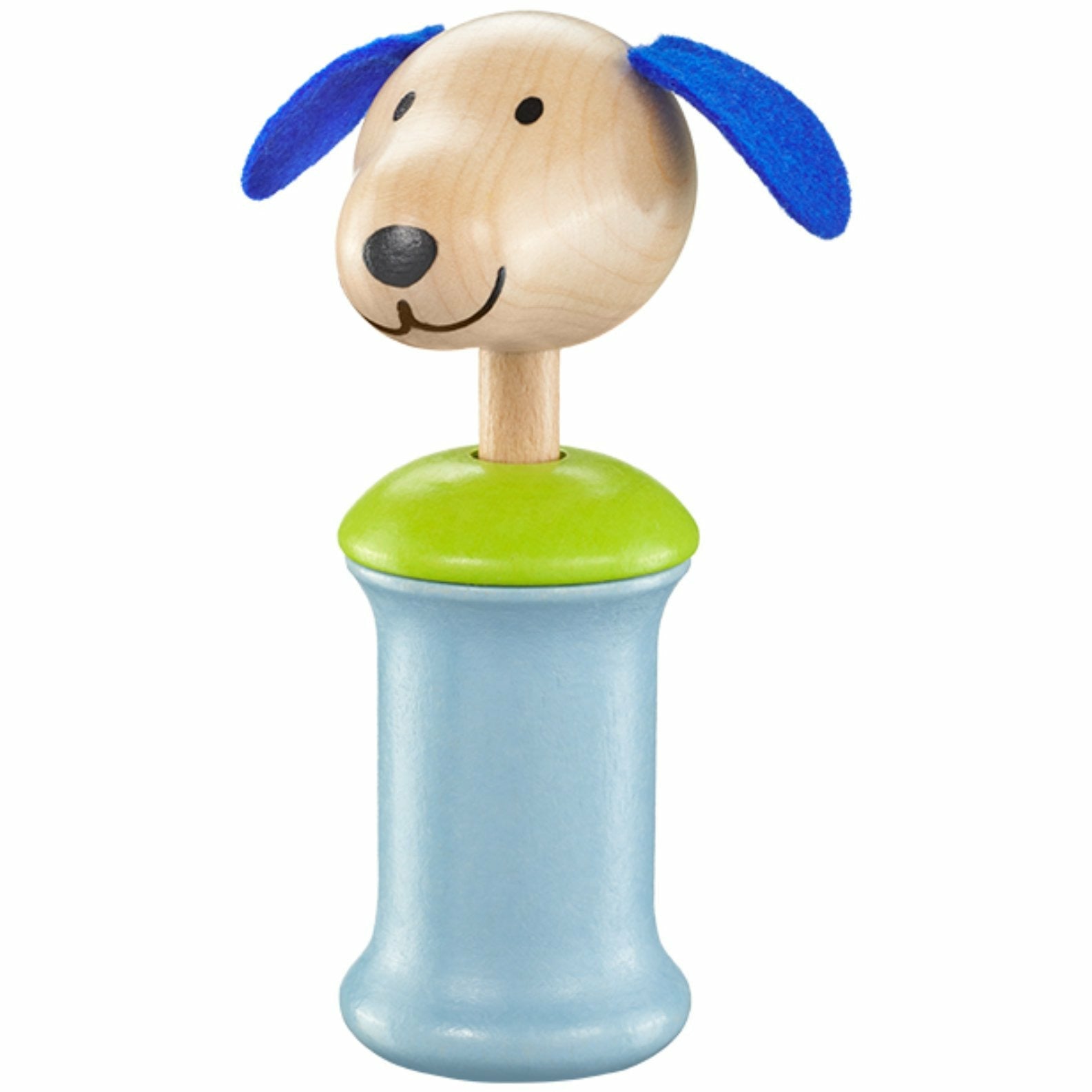 Selecta | Ringo Hund | Greifling mit Quietsche | 12 cm