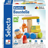 Selecta | Baustelle | Klett-Stapelspielzeug | 8 Teile