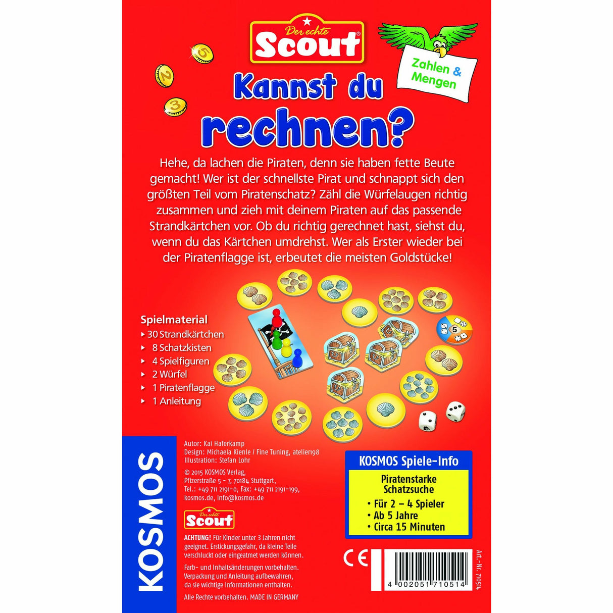 KOSMOS | Scout Kannst du Rechnen?