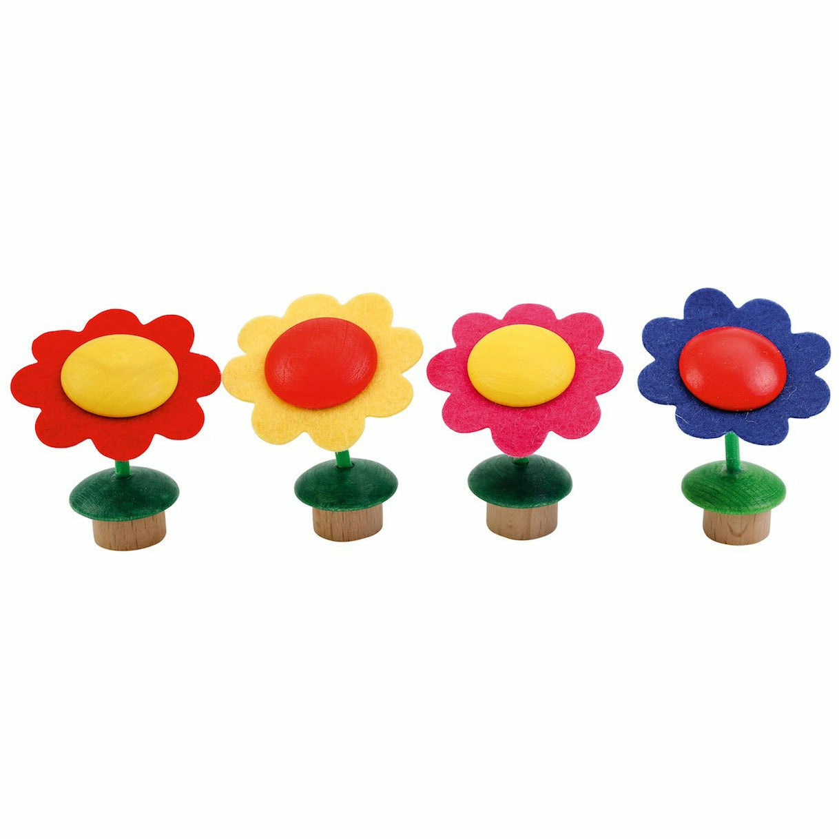 Ahrens | Geburtstags Steckfigur Blume 4 gemischte Farben