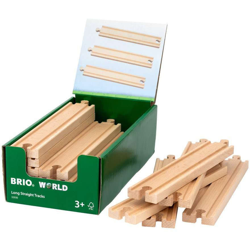 BRIO | 1/1 Gerade Gleise (D) | Einzeln