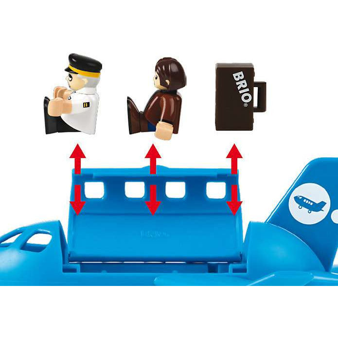 BRIO | Blaues Flugzeug