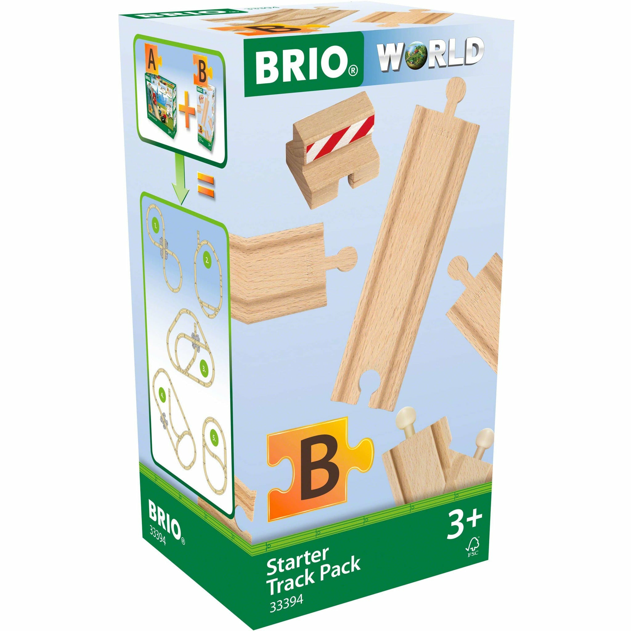 BRIO | BRIO Schienen Starter Pack B