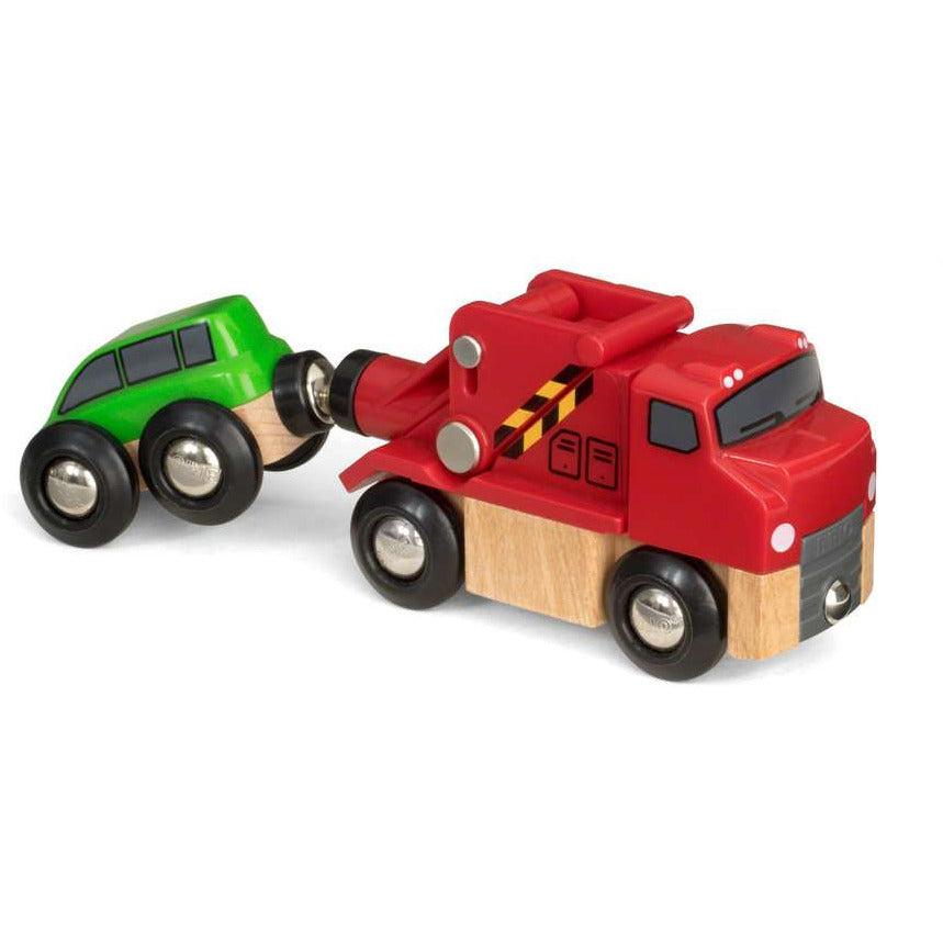 BRIO | Abschleppwagen mit Auto