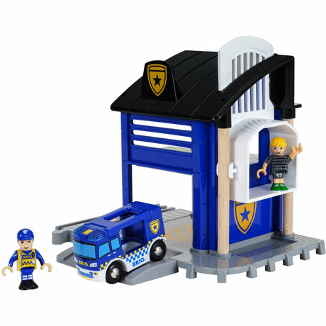 BRIO | Polizeistation mit Einsatzfah