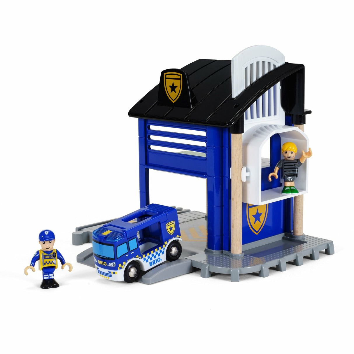 BRIO | Polizeistation mit Einsatzfah