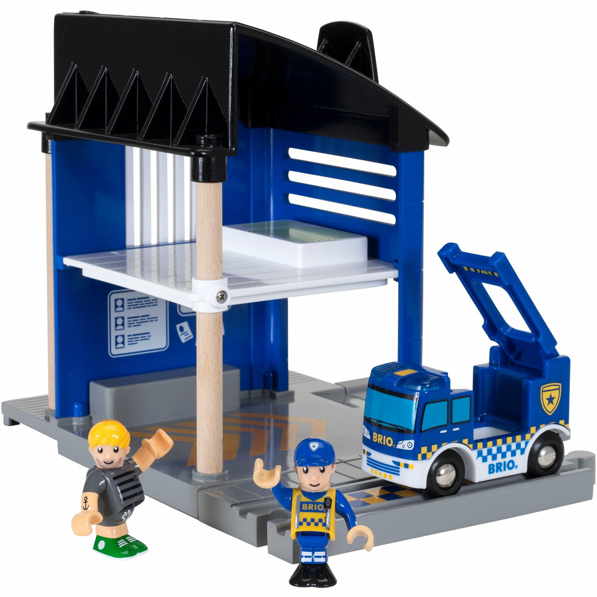 BRIO | Polizeistation mit Einsatzfah