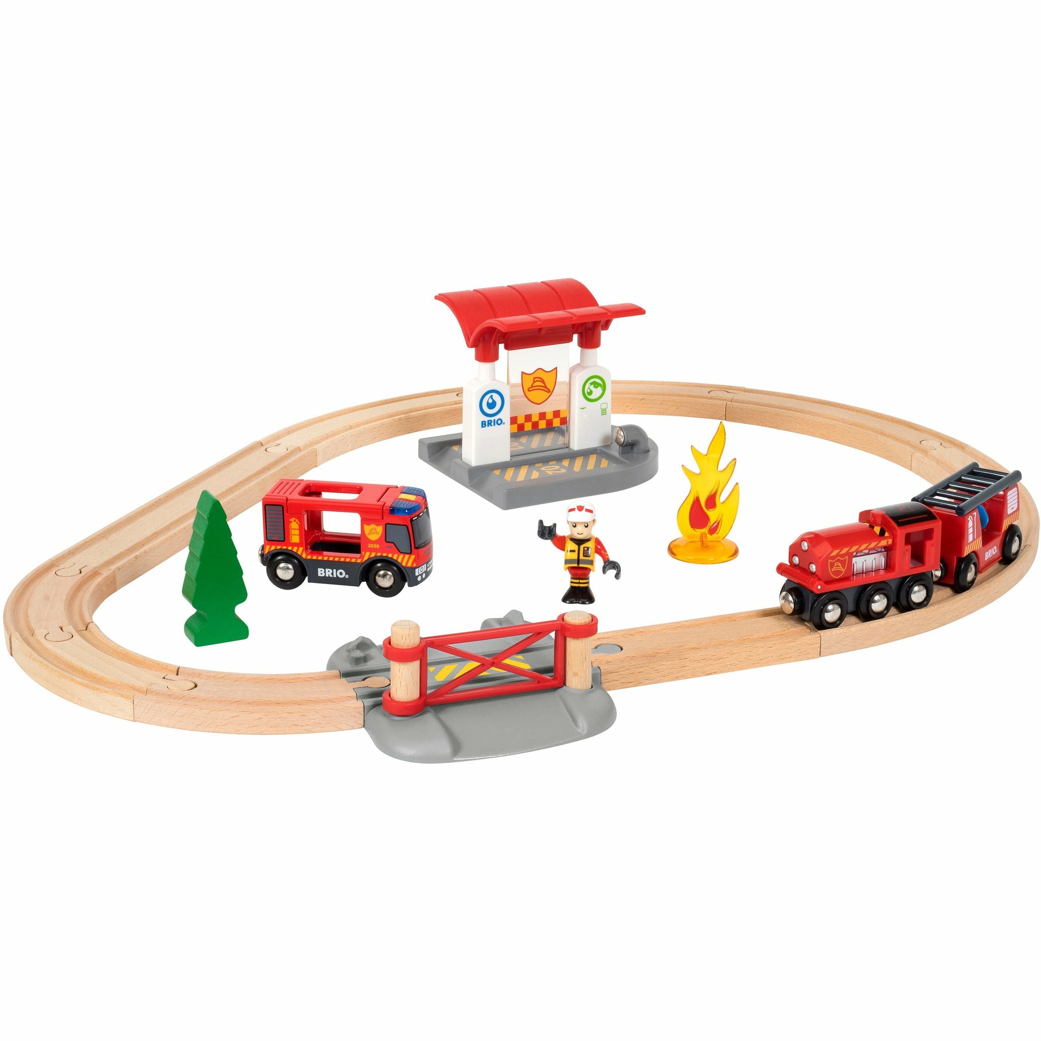 BRIO | BRIO Bahn Feuerwehr Set  TV A