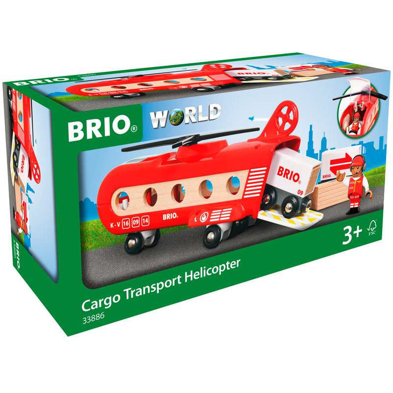 BRIO | Eisenbahn-Transporthubschrauber