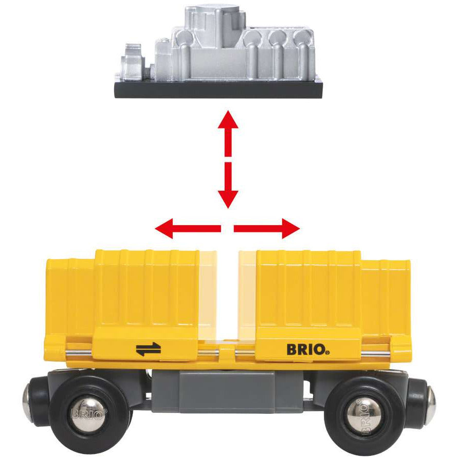 BRIO | Güterzug mit drei Waggons