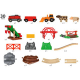 BRIO | Großes BRIO Bahn Bauernhof-Set