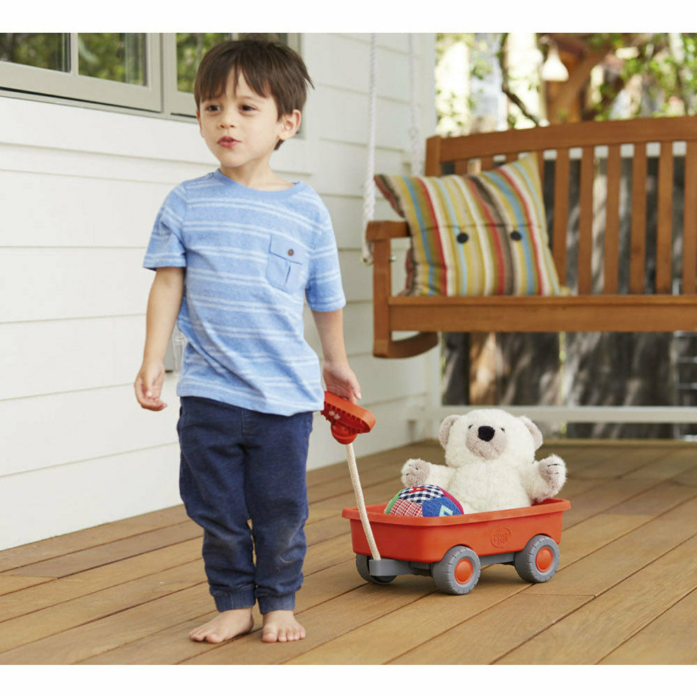 Kleiner Boller-Wagen zum Nachziehen