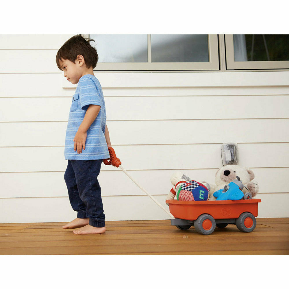 Kleiner Boller-Wagen zum Nachziehen