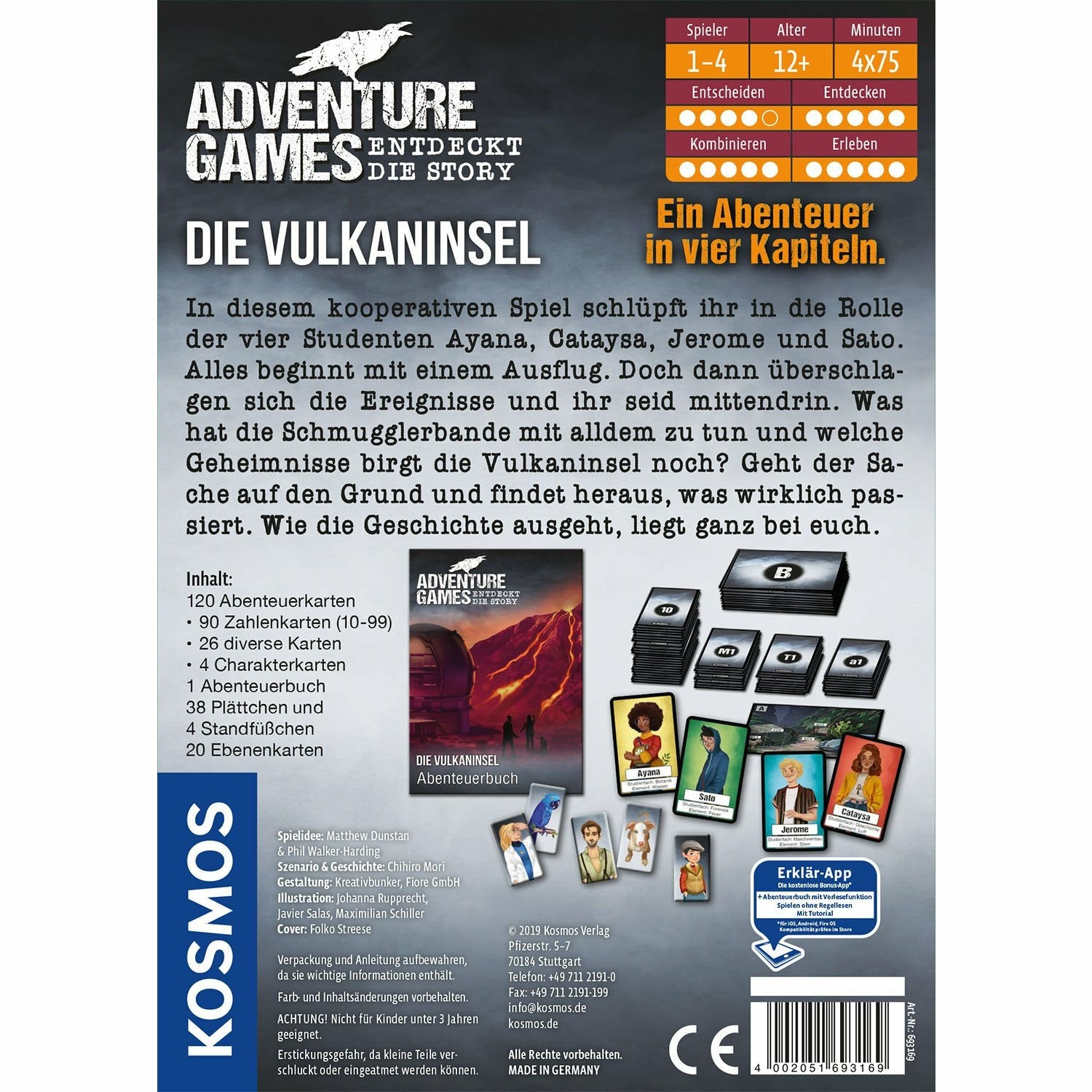 KOSMOS | Adventure Games - Die Vulkaninsel