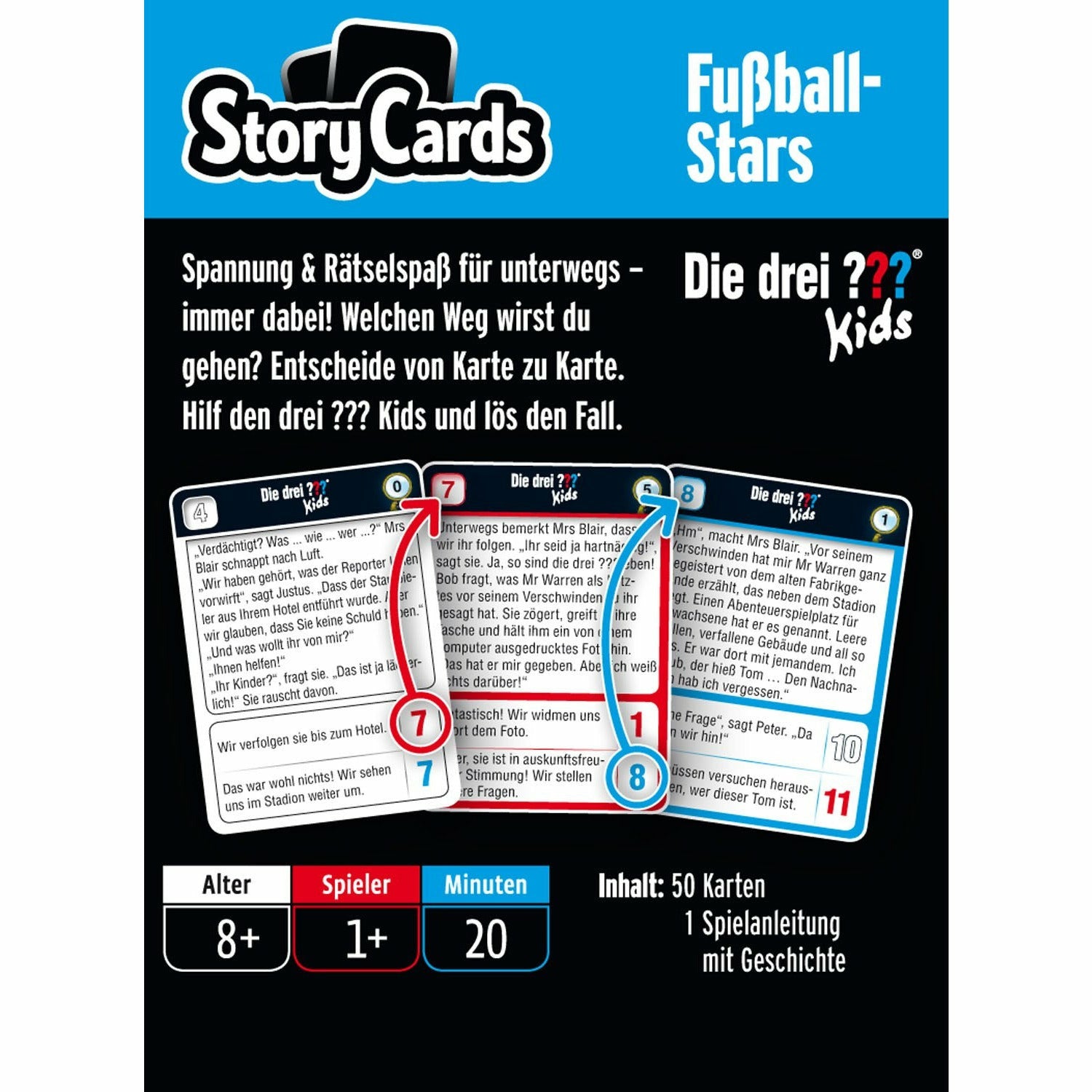 KOSMOS | Story Cards - Die drei ??? Kids Fussball-Stars