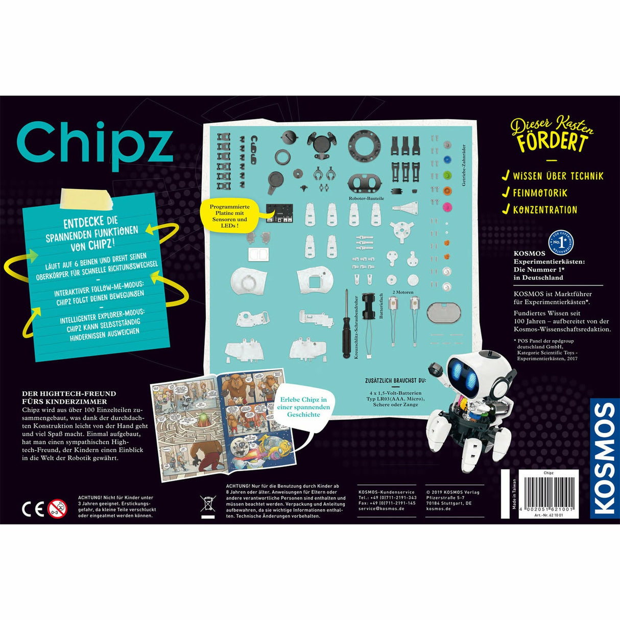 KOSMOS | Chipz - Dein intelligenter Roboter