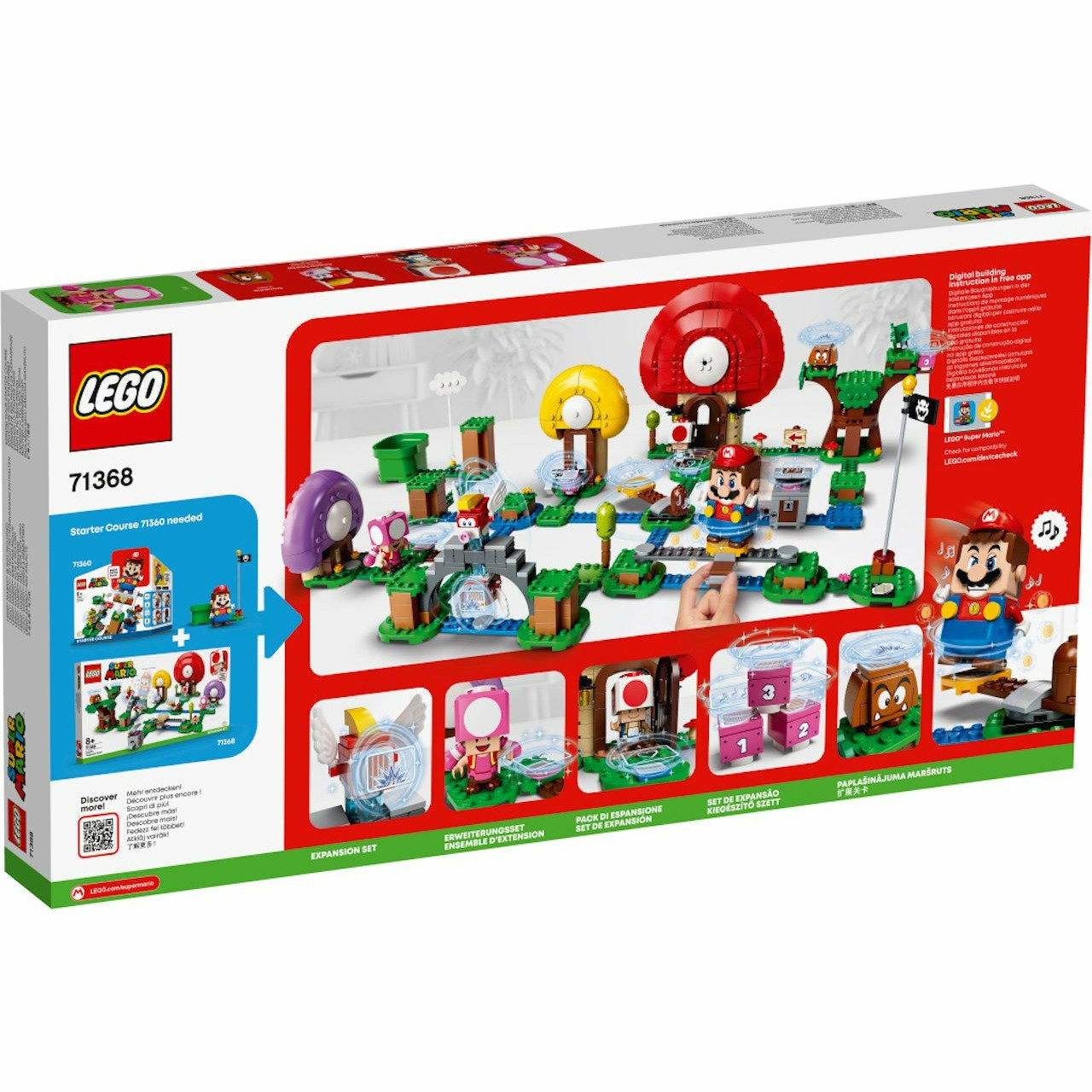 Lego® | 71368 | Toads Schatzsuche – Erweiterungsset