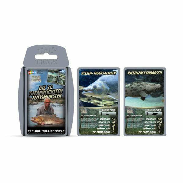 Top Trumps - Die 30 gef. Flussmonster