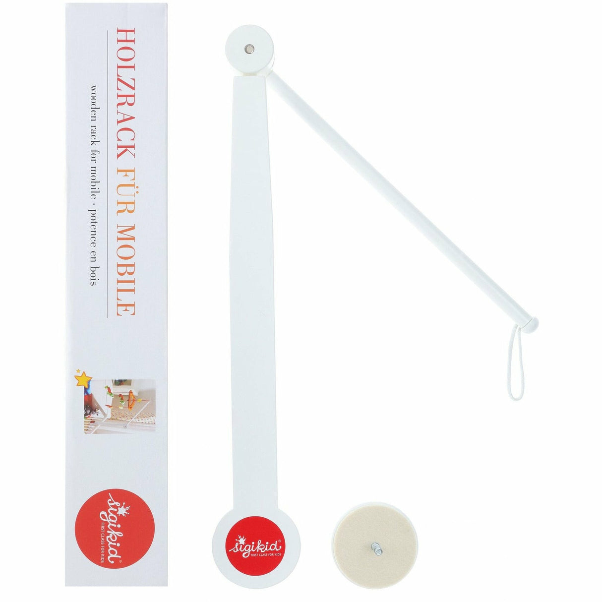 Sigikid | Holzrack für Mobile weiß