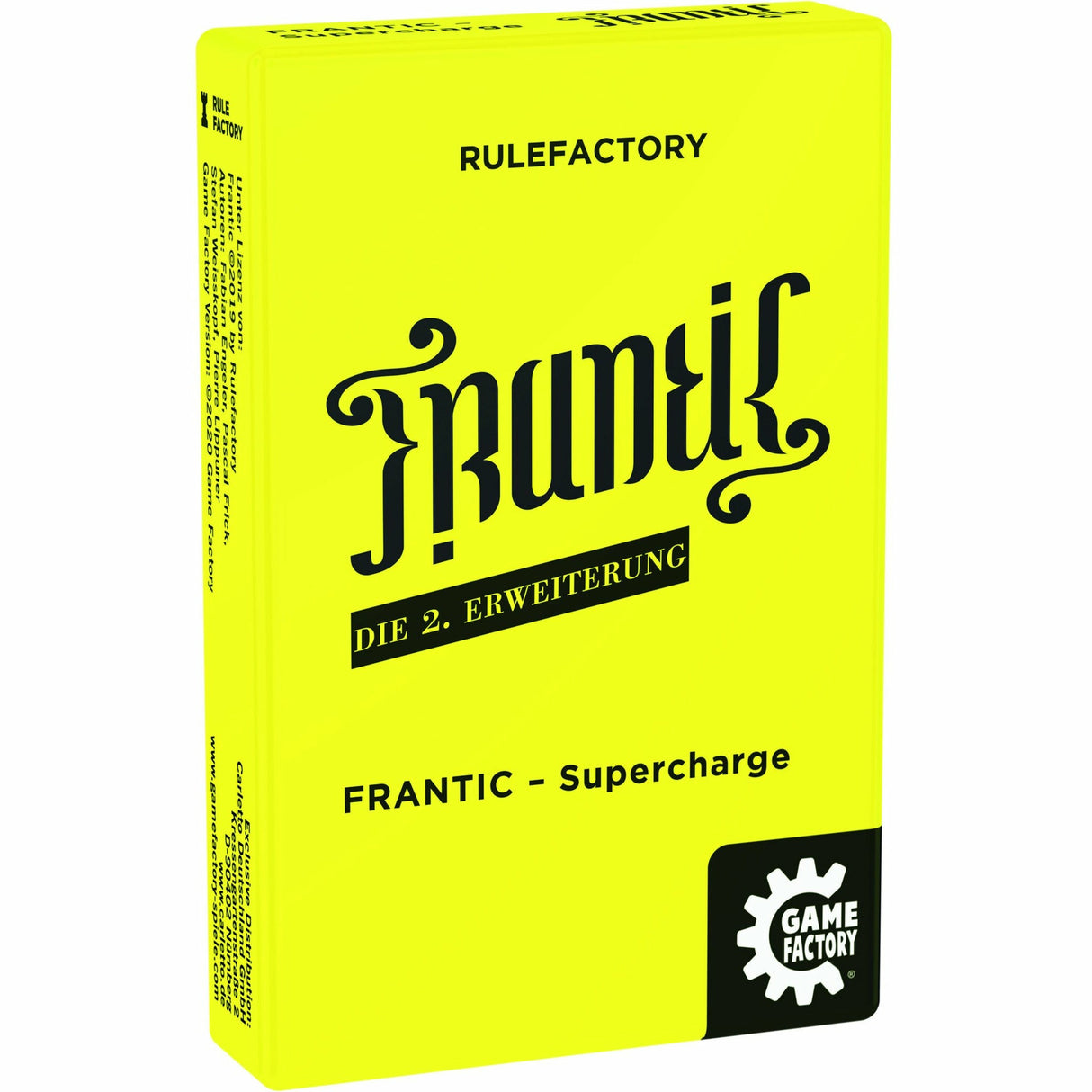 FRANTIC - Supercharge (d) | Carletto | GAMEFACTORY- 2. Erweiterung