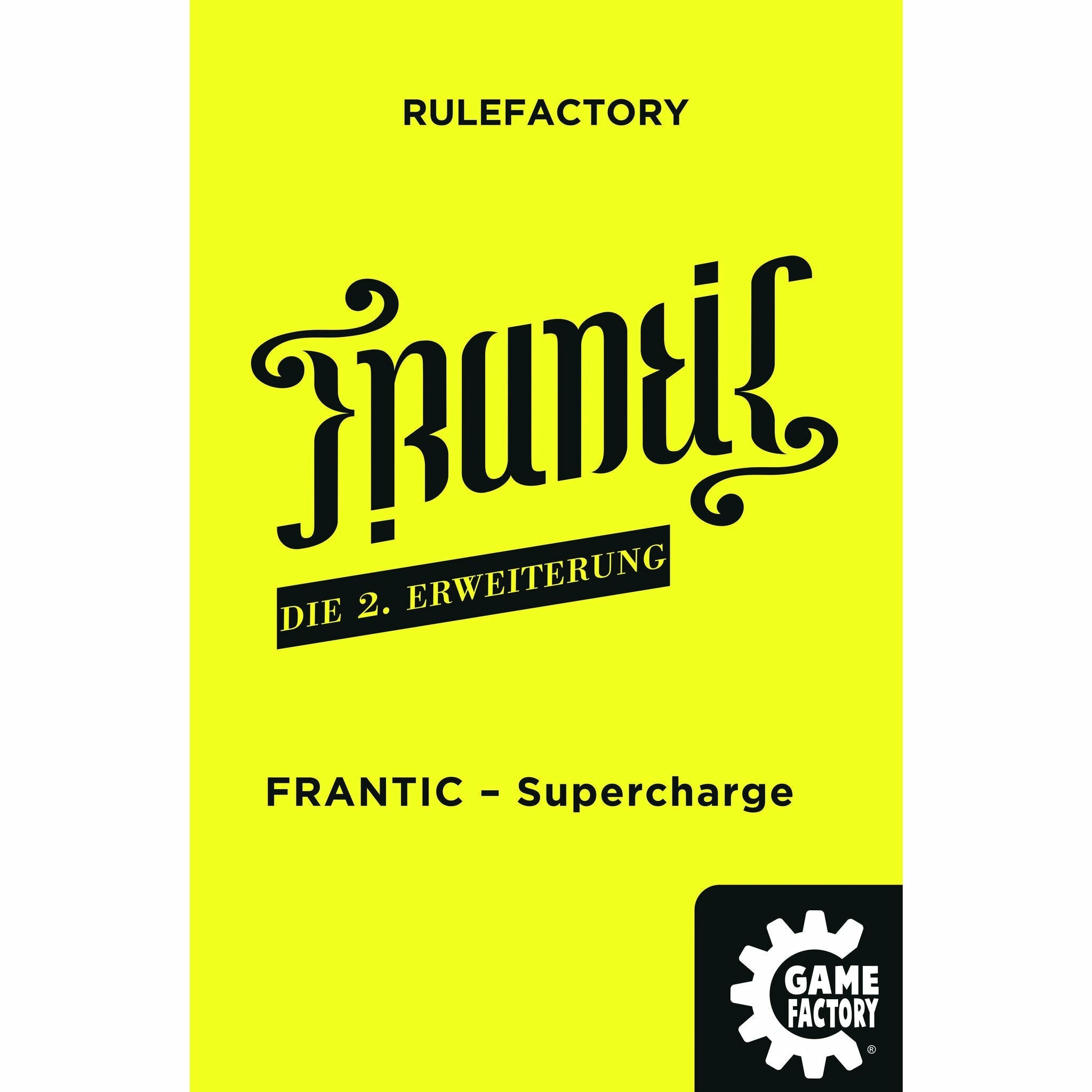 FRANTIC - Supercharge (d) | Carletto | GAMEFACTORY- 2. Erweiterung